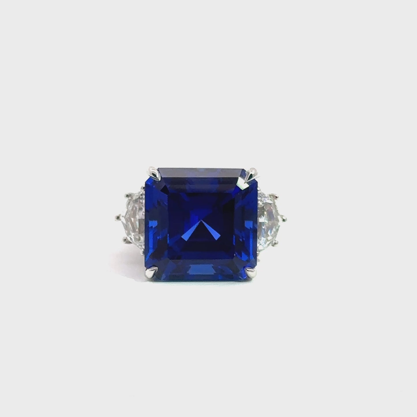 Stunning Blue Gemstone Ring