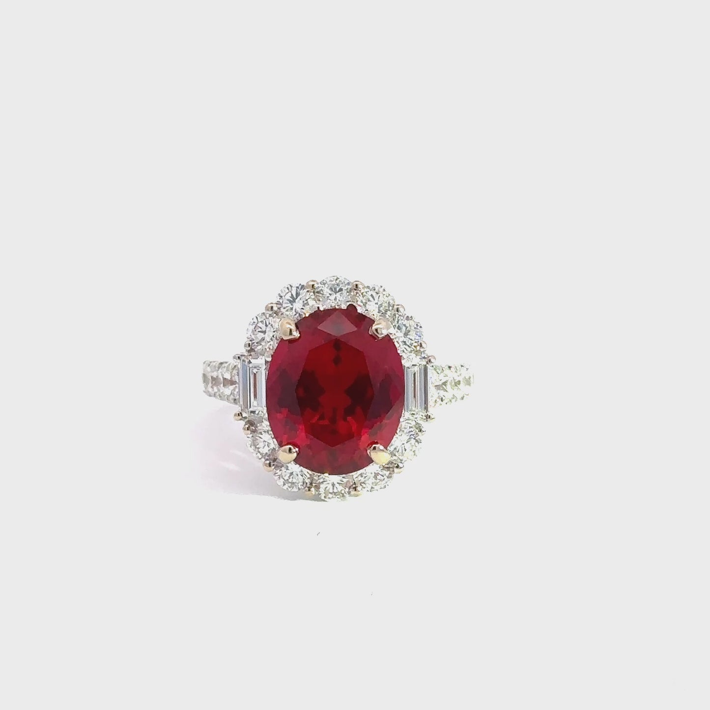 The Alouette – Ruby & Diamond Ring