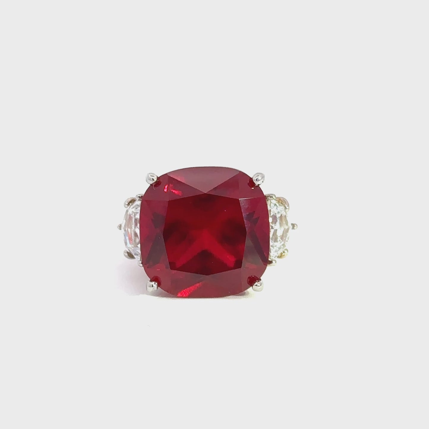 The Verona – Ruby & Diamond Ring