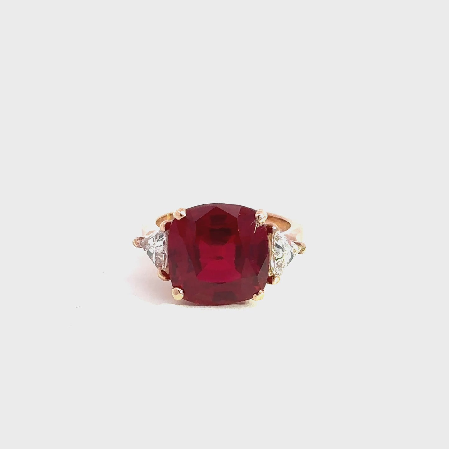 The Sienna - Ruby and Diamond Ring
