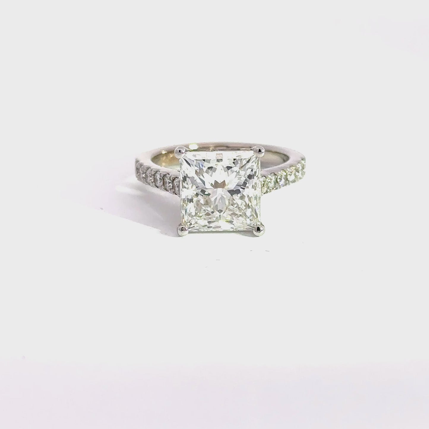 The Celestia – Princess-Cut Diamond Ring