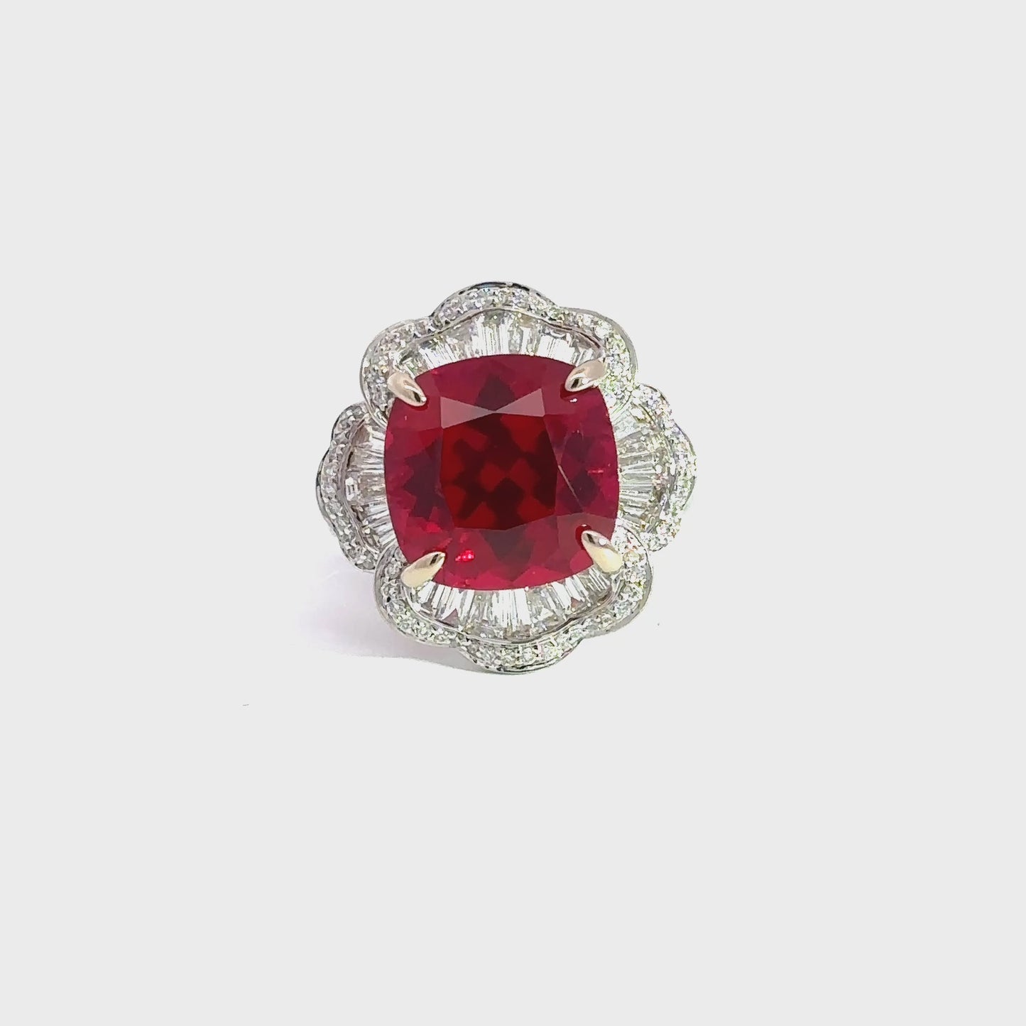 Ember Bloom – Ruby and Diamond Ring