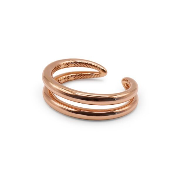 Bold Rose Gold Bangle