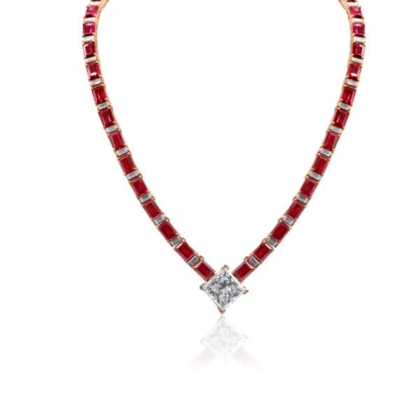 Ruby & Diamond Masterpiece Necklace